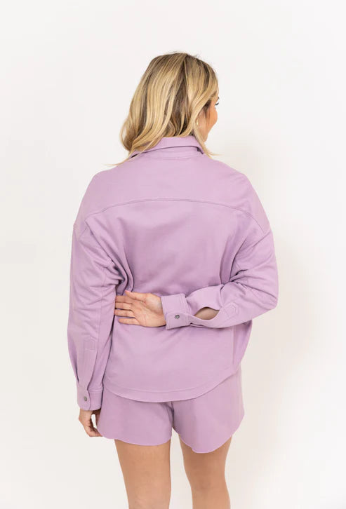 Solid French Terry Pocket Top