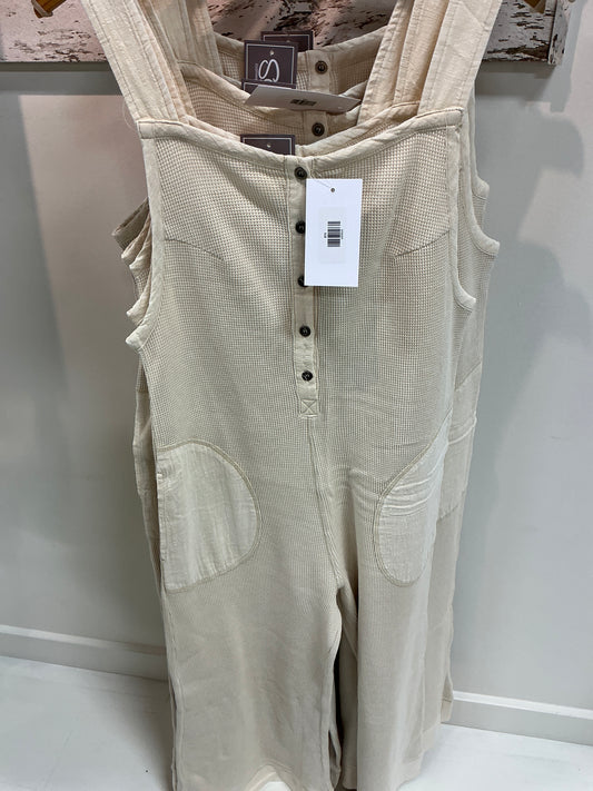 Washed Thermal Jumpsuit