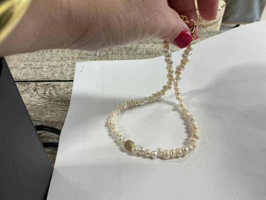 XS pearl choker 15” necklace
