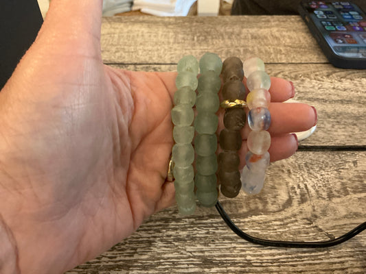 Glass bracelet