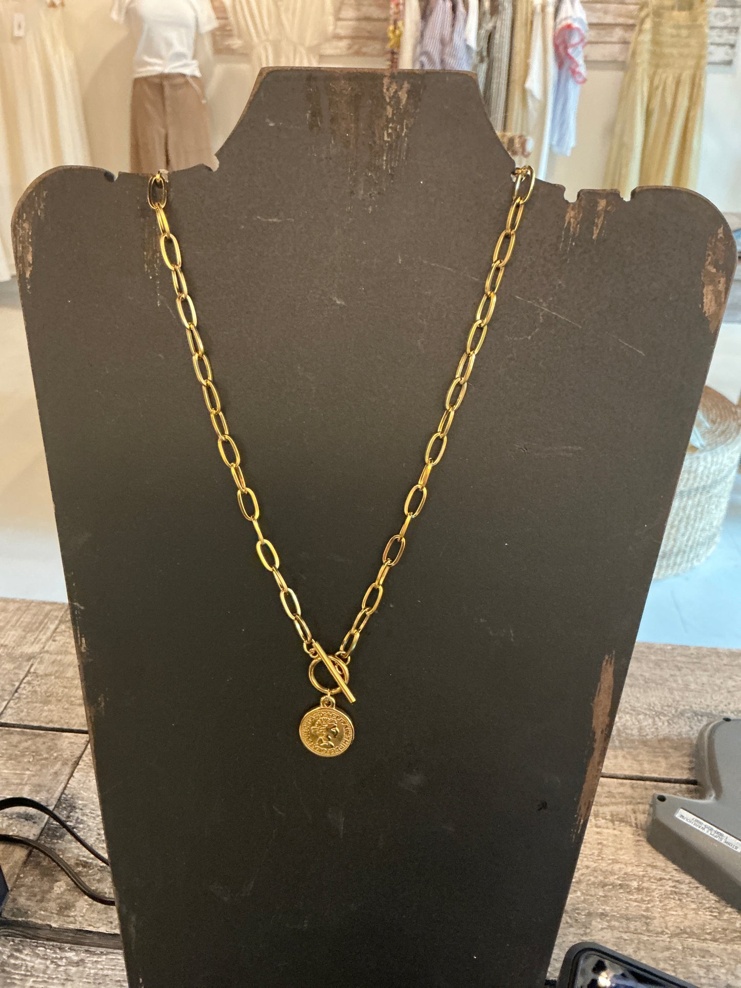 Coin necklace