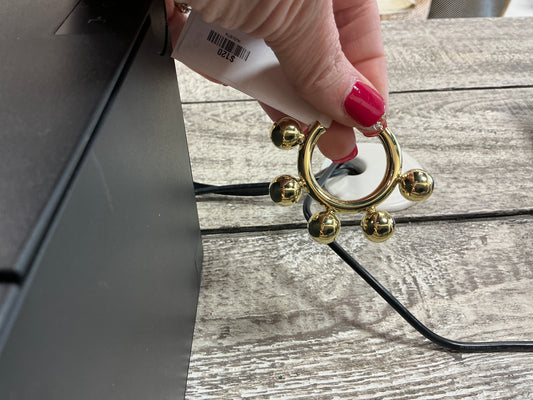Gold Ball Earrings