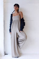 Free People Movement Hot Shot Strappy Onesie in Hickory