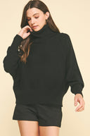 Black Long Sleeve Turtleneck