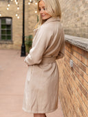 Lapel Collar Robe Coat