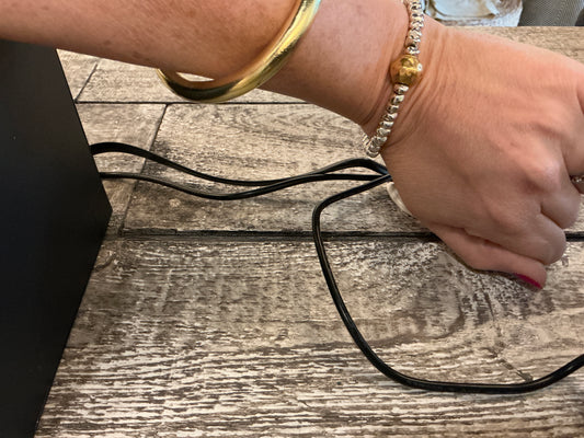 Bracelet with nugget ball