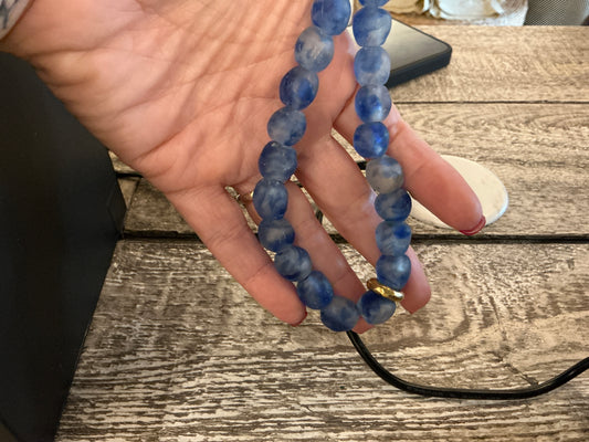 Glass necklace