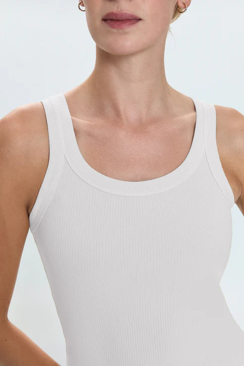 Christy Curved Hem Tank Top