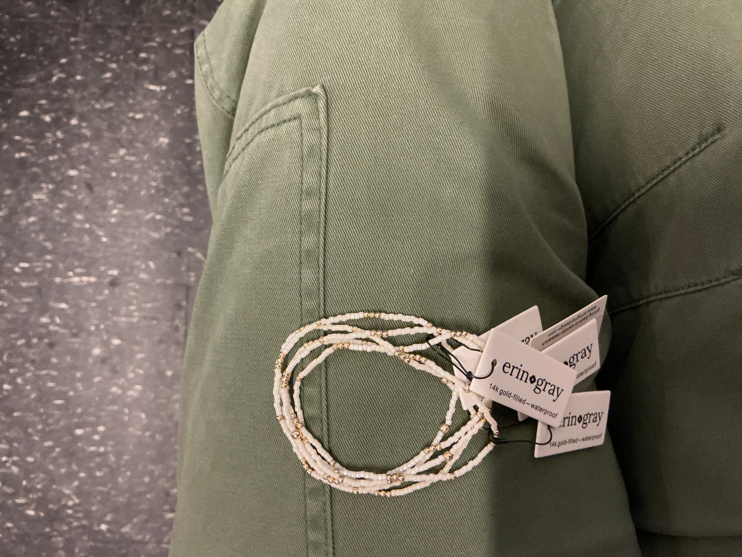 2mm Newport cotton gold filled waterproof