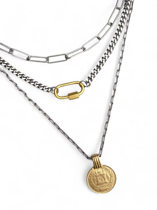 Coin Layer Necklace