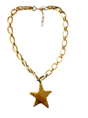 Chunky Star Drop Necklace