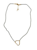 Large heart link Necklace