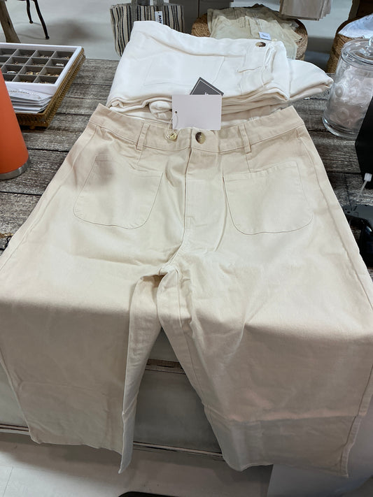 Cream Colette pant