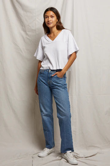 V-neck Football Tee