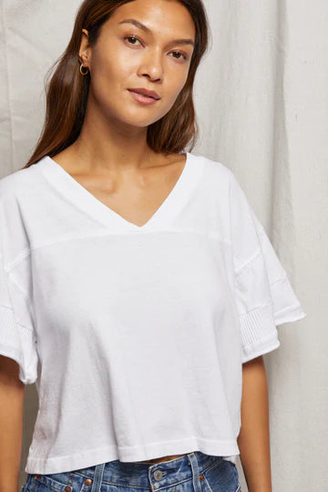 V-neck Football Tee