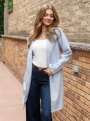 Lapel Collar Robe Coat