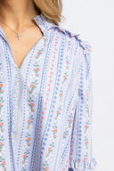 Floral French Dress