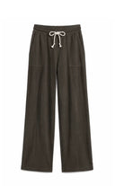 French Terry pocket pant Dark Olive