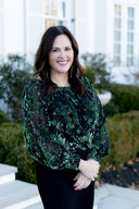Angie, owner of Sassafras boutique
