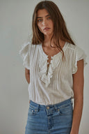 Got white button up