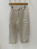 Sateen Tapered Pant Mother of Pearl