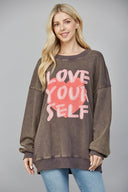 Graphic Oversized Sweatshirt