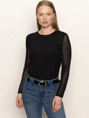 Long Sleeve Mesh Tee