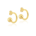 Roberta Hoops Shiny Gold