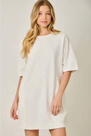Washed Terry Dress