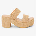 Ocean Avenue Wedges in Chestnut