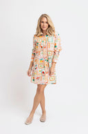 Fruit Basket Shirt Dress