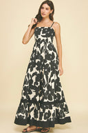 PINCH Floral Tiered Maxi Dress
