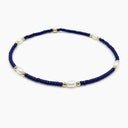 Erin Gray Game Day Pearl Navy and Gold Filled Bracelet