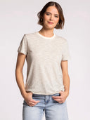 Thread & Supply Sarah Tee Ivory Black