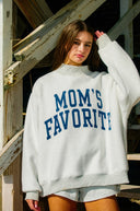 Reversible Boat Neck Mom’s/Dad’s Favorite Sweatshirt