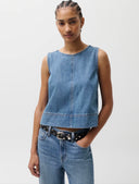 Pistola Rue Pop Over Swing Shirt in Sail Away