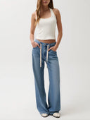 Pistola Jadyn with Cord Low Slung Palazzo