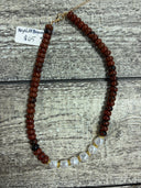 Gemelli Brynlee Necklace in Brown