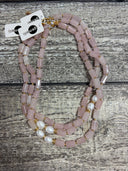 Gemelli Cloud Pink Necklace
