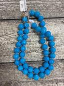 Gemelli Mabry Necklace in Pool Blue
