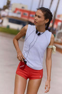 Free People Movement Love My Twist Muscle in Heather Grey