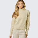 High Neck Knit Sweater