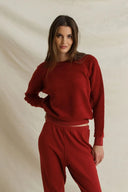 Perfect White Tee Ziggy Regular Fit in Ruby Red