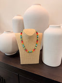 The Hazel Necklace in Rainbow