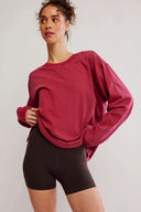 Free People Hustle Layer Top