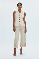 Ryder High Rise Cuffed Straight