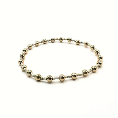 4mm Newport Champagne 7” Bracelet