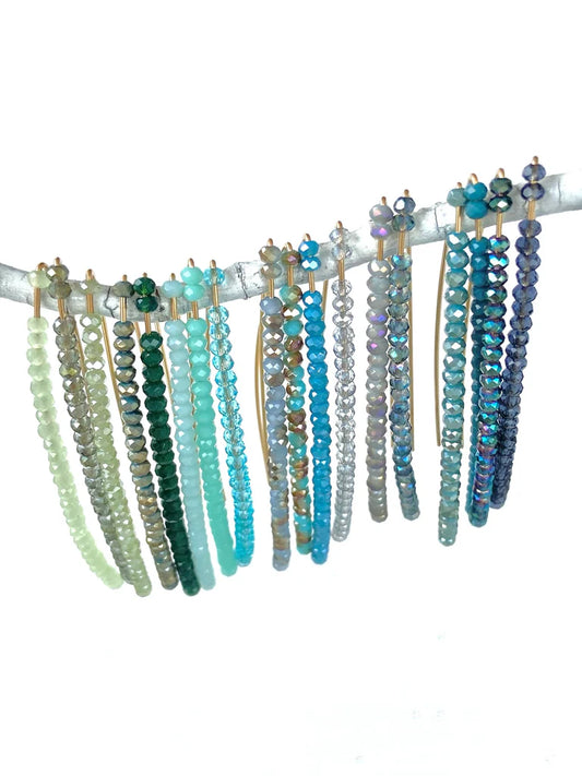 Crystal Stick Earrings