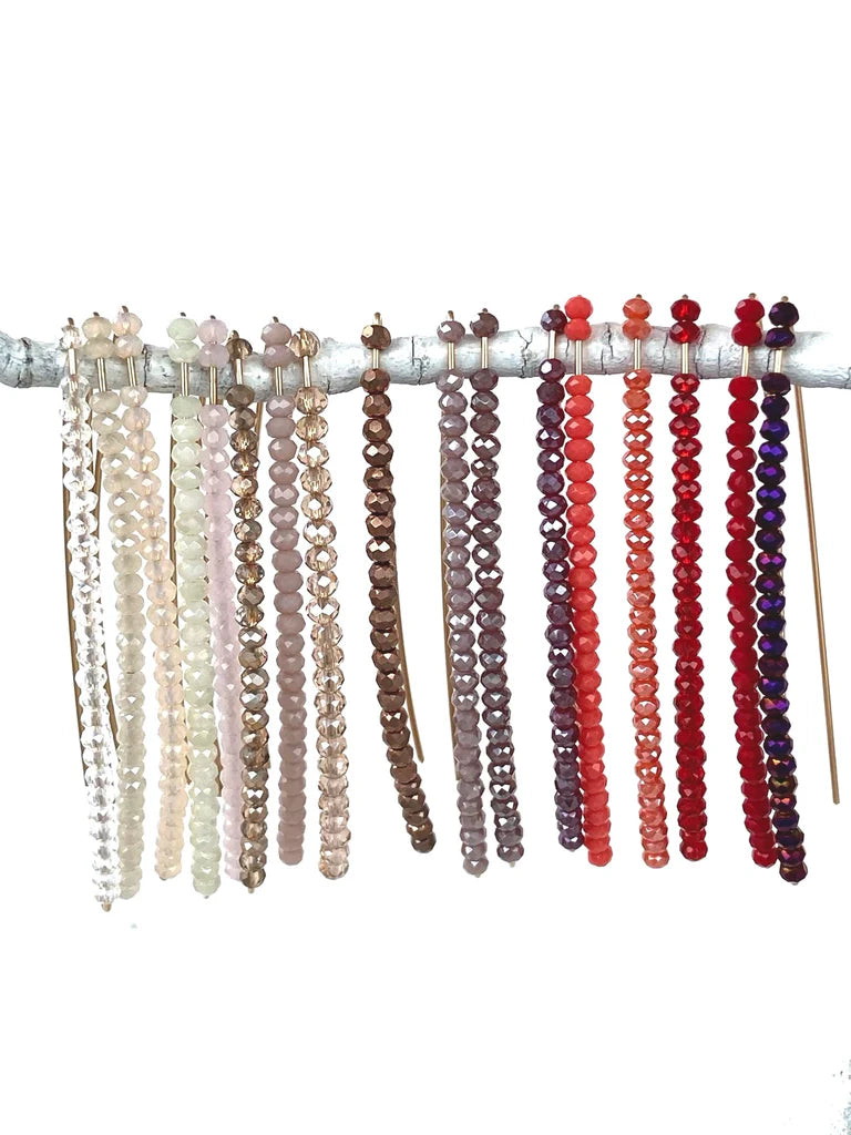 Crystal Stick Earrings